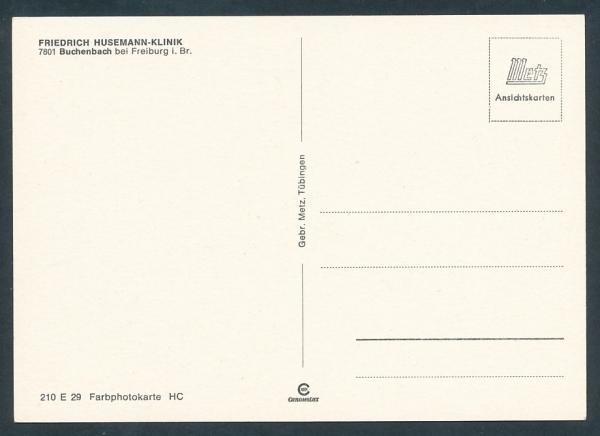 Friedrich Husemann Klinik in Buchenbach